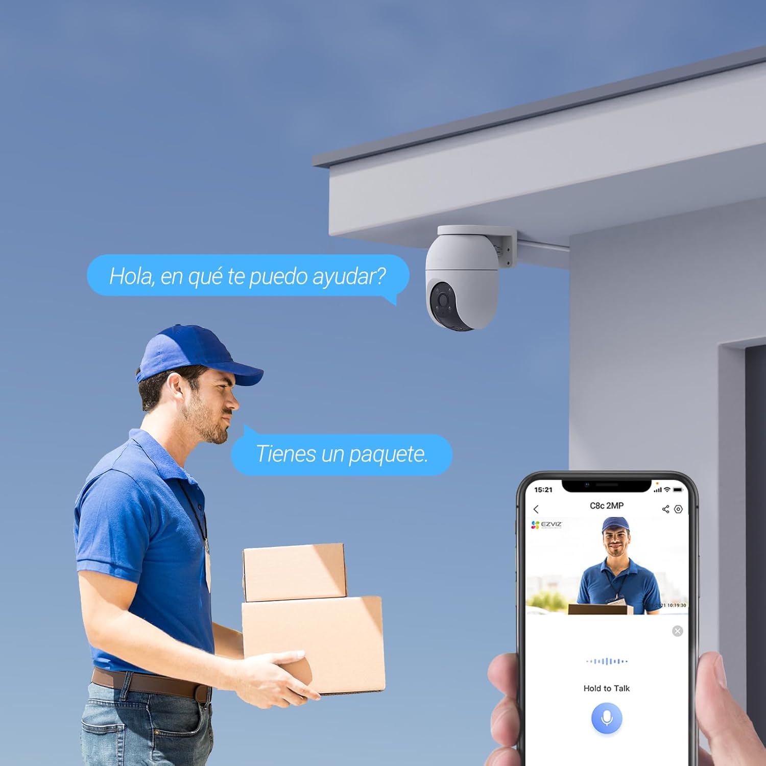 Vista 2 cámara WiFi EZVIZ